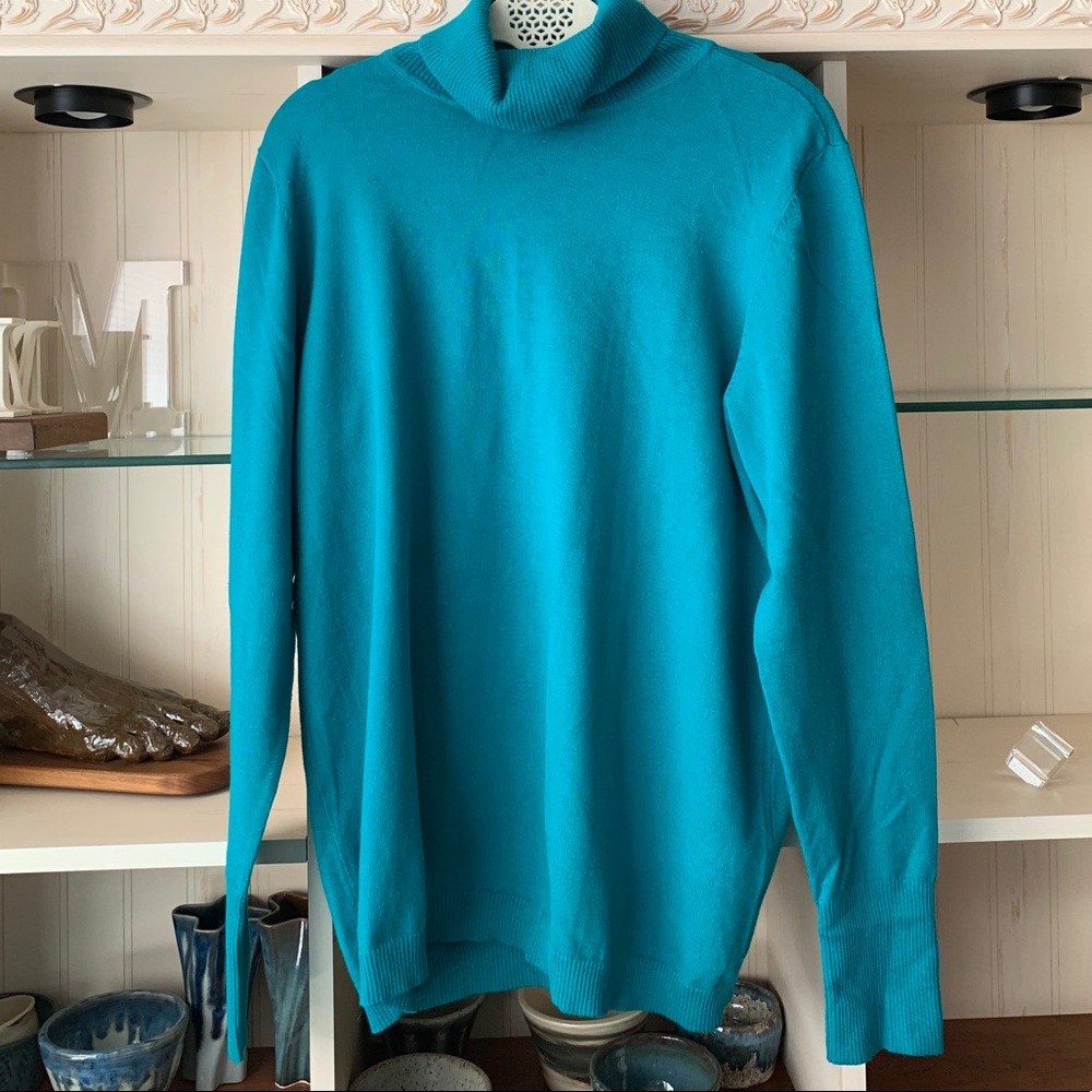 Lane Bryant cotton blend turtleneck 18/20